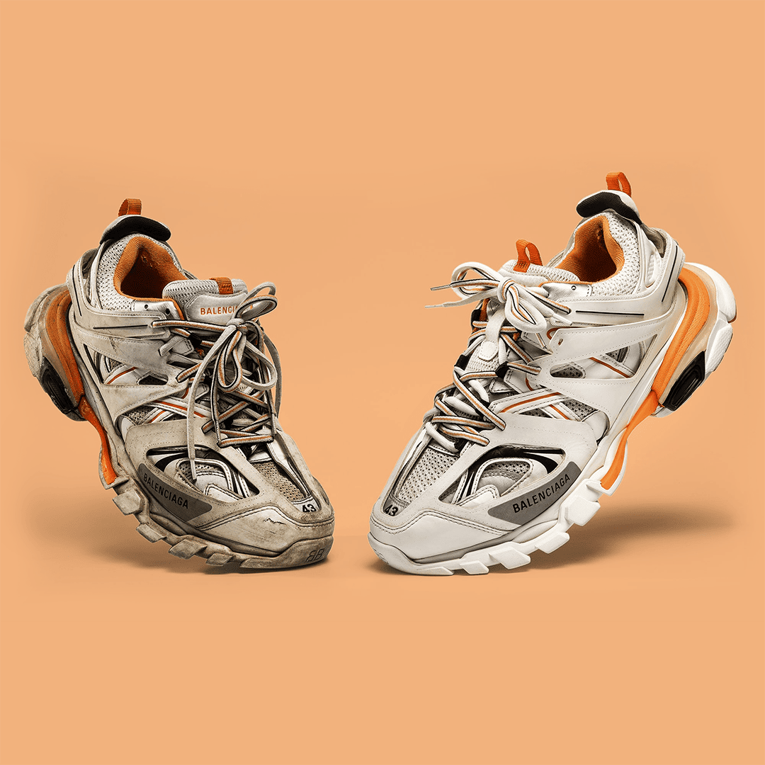 Химчистка Balenciaga — до и после | SOLE FRESH Тбилиси (Грузия)