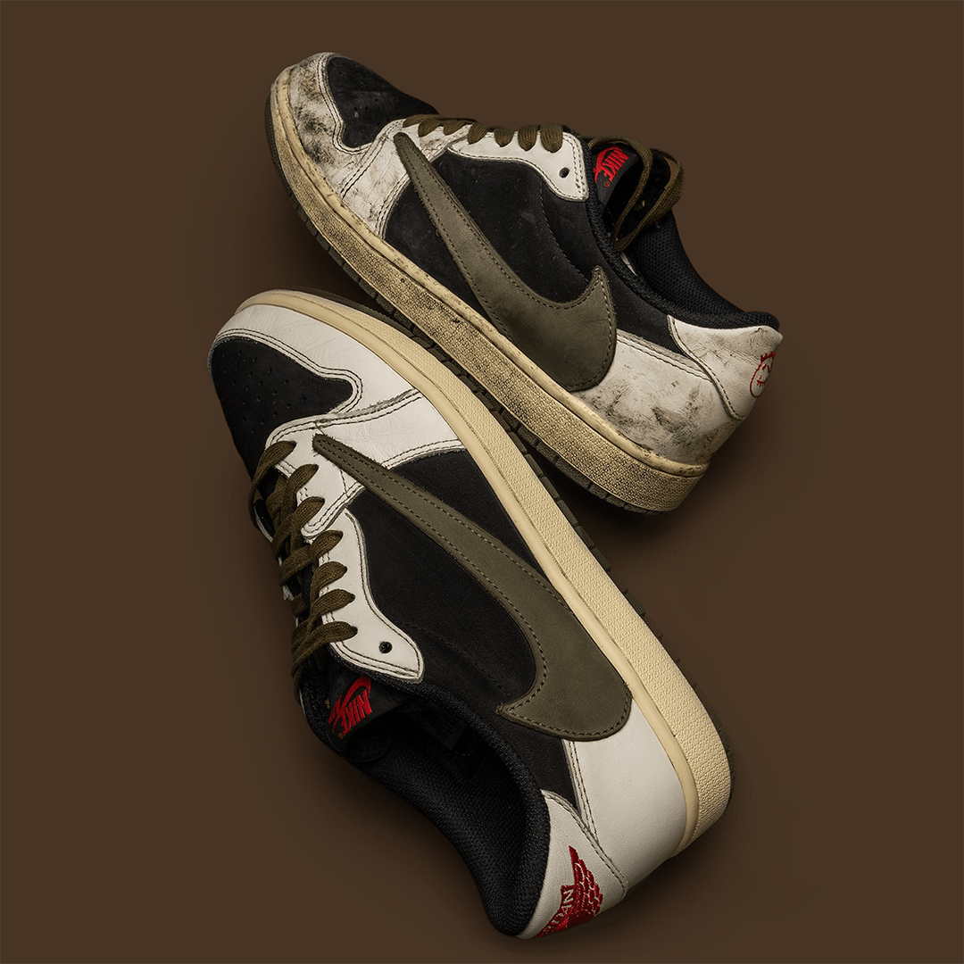 Химчистка Jordan x Travis Scott — до и после | SOLE FRESH Тбилиси (Грузия)