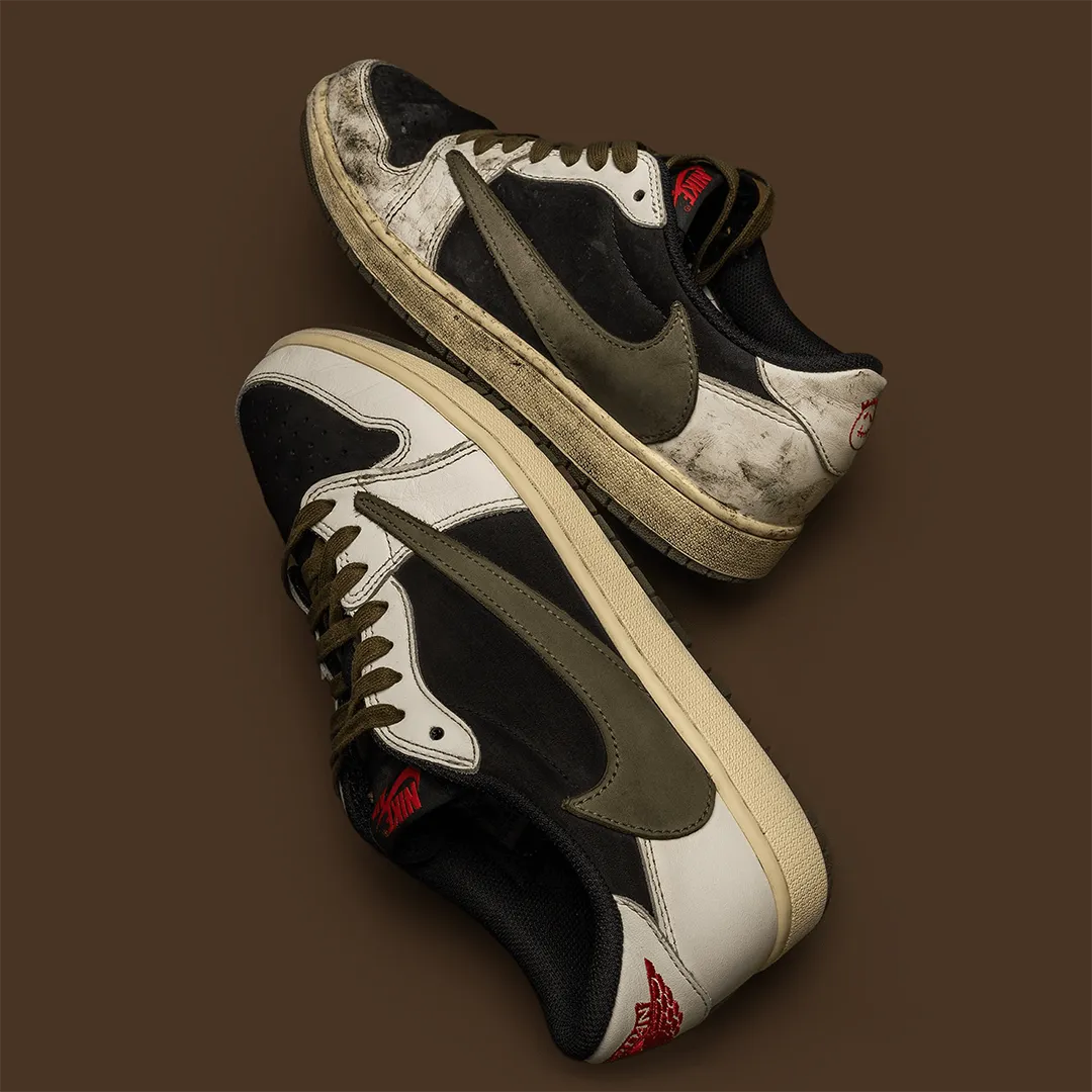 Химчистка Jordan x Travis Scott — до и после | SOLE FRESH Тбилиси (Грузия)